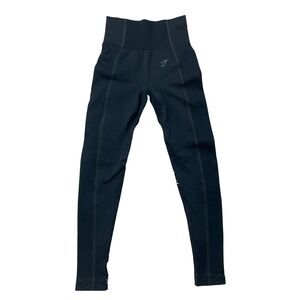 Gymshark Vital Seamless High Waisted Leggings Black Women's Size Medium